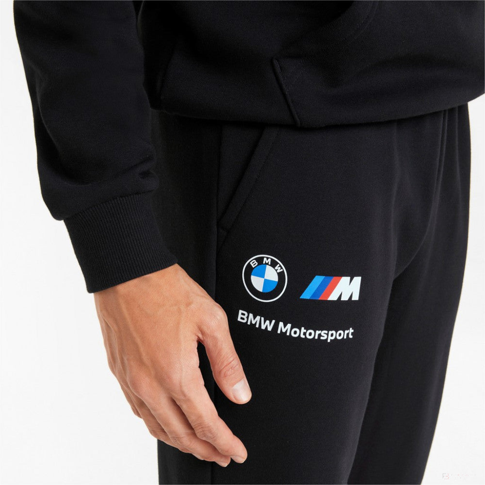 Nohavice Puma BMW MMS ESS, čierne, 2022