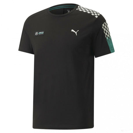 Tričko Puma Mercedes, čierne, 2022 - FansBRANDS®