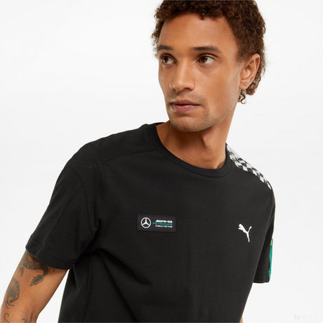 Tričko Puma Mercedes, čierne, 2022 - FansBRANDS®