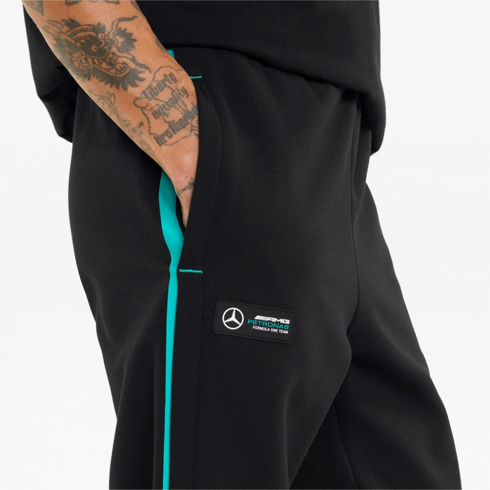 Nohavice Puma Mercedes Sweat, čierne, 2022 - FansBRANDS®