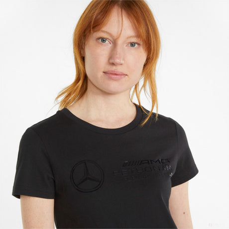 Dámske tričko Puma Mercedes, čierne, 2022 - FansBRANDS®