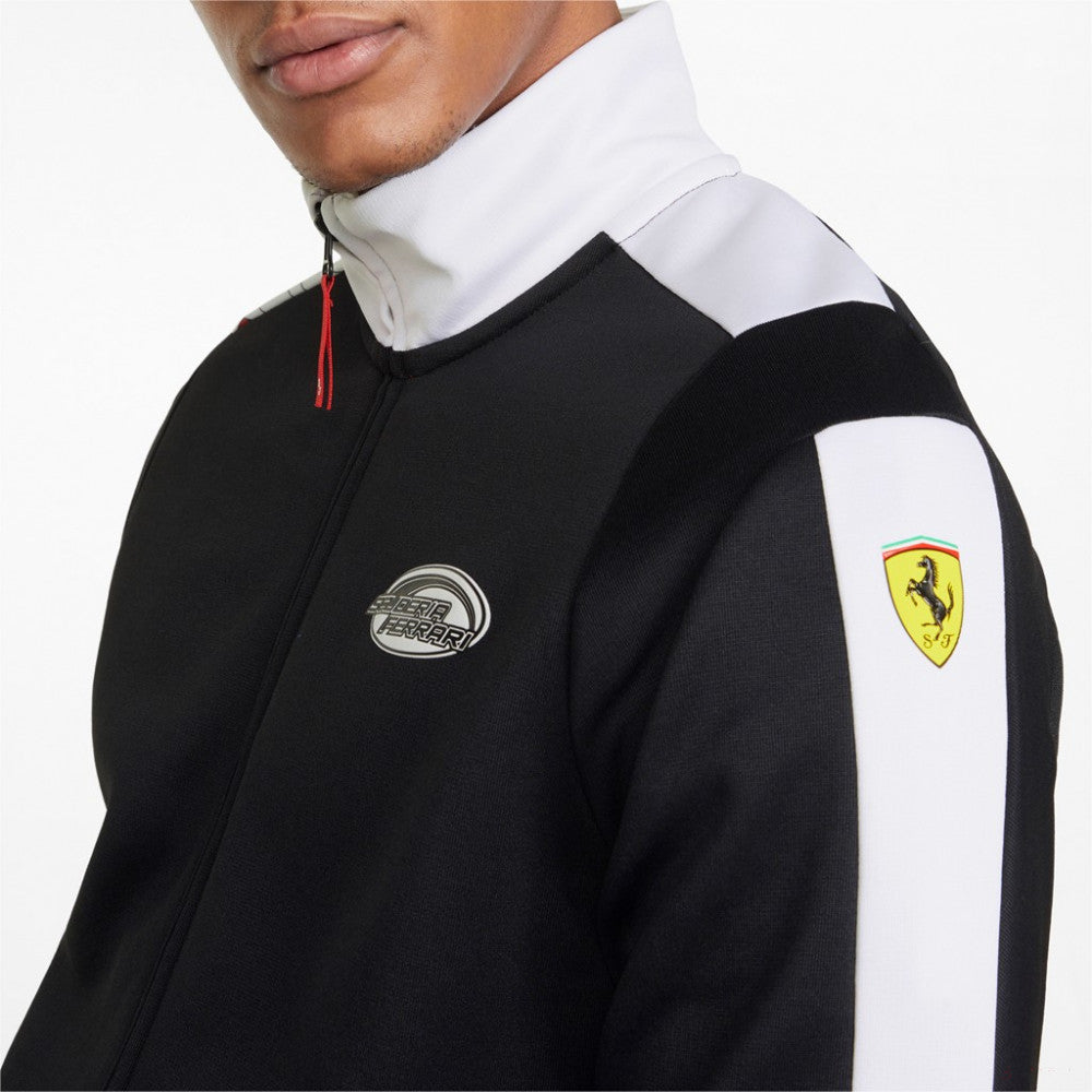 Bunda Puma Ferrari Track, čierna, 2022 - FansBRANDS®