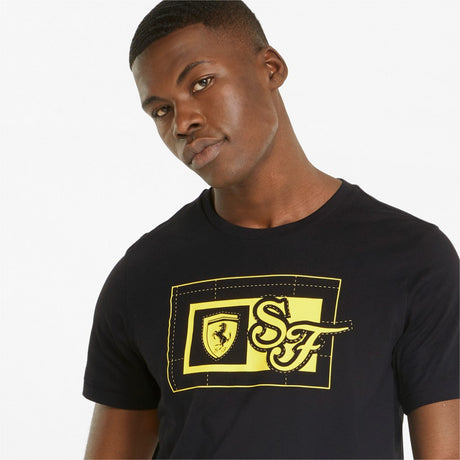 Tričko Puma Ferrari Race, čierne, 2022 - FansBRANDS®