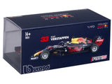 Model auta Red Bull Racing, Max Verstappen, WW č. 1 R1, bburago, modrá 🔥