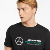 Tričko Puma Mercedes, čierne, 2022 - FansBRANDS®