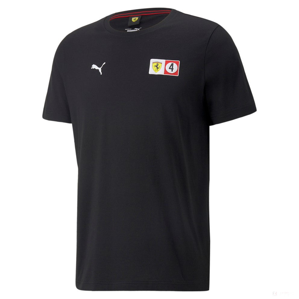 Ferrari Race Colored Big Shield Tee Puma Black 2022 - FansBRANDS®