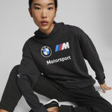 BMW MMS sweatshirt, hooded, Puma, ESS, women, black - FansBRANDS®