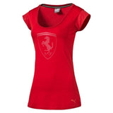 Dámske tričko Ferrari, Puma Big Shield, červené, 2016