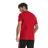 Ferrari tričko, Puma Big Shield, červené, 2018