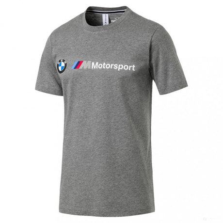 BMW tričko, Puma BMW MMS Logo, sivá, 2019 - FansBRANDS®
