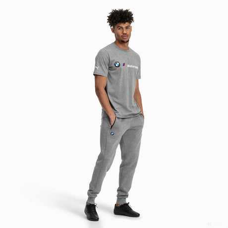 BMW tričko, Puma BMW MMS Logo, sivá, 2019 - FansBRANDS®