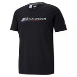 BMW tričko, Puma BMW MMS Logo+, čierne, 2021 - FansBRANDS®