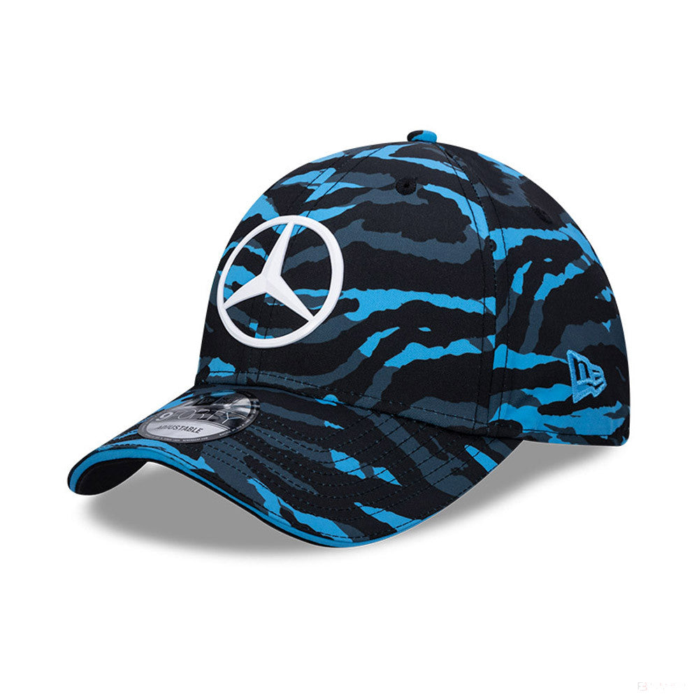 Mercedes, šiltovka, špeciálna edícia, modrá CAMO, 2022, - FansBRANDS®