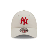 Šiltovka New York Yankees, New Era, 9FORTY, essential, krémová