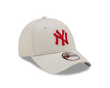 Šiltovka New York Yankees, New Era, 9FORTY, essential, krémová