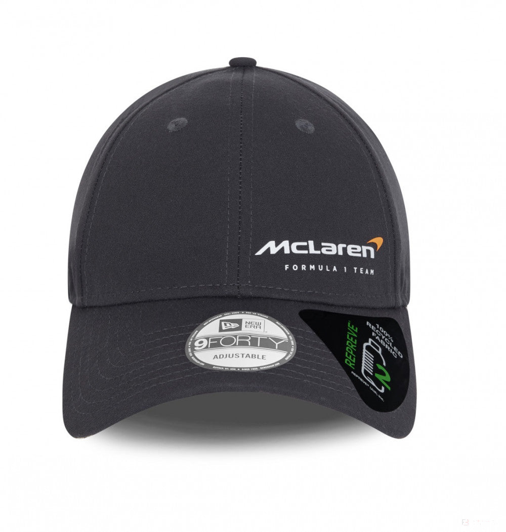 Baseballová čiapka McLaren Essential 9FORTY, pre dospelých, sivá