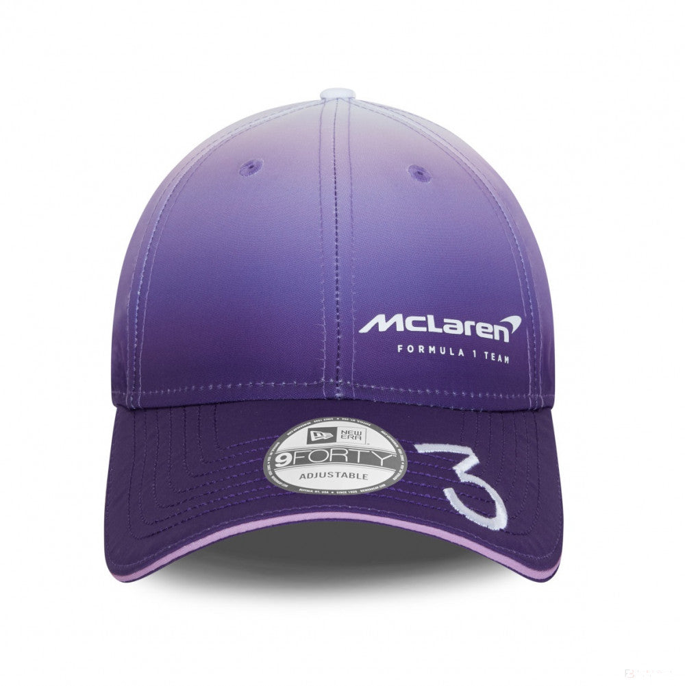 Bejzbalová čiapka McLaren Daniel Ricciardo 9FORTY, pre dospelých, fialová