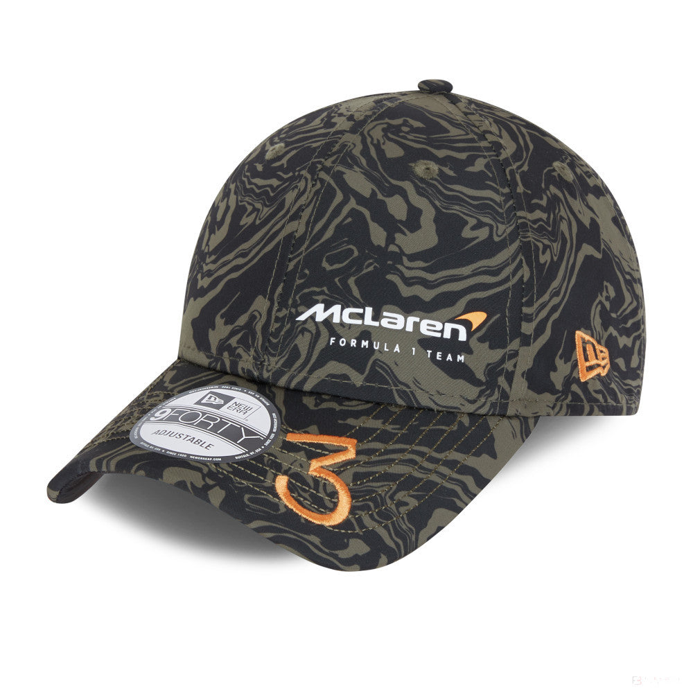 Bejzbalová čiapka McLaren Daniel Ricciardo AOP 9FORTY, pre dospelých, čierna - FansBRANDS®