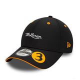 McLaren Shadow 9FORTY Baseball Cap, Dospelý, Gray