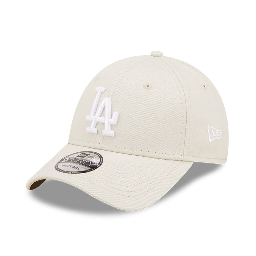 Šiltovka Los Angeles Dodgers, New Era, 9FORTY, Essential, béžová