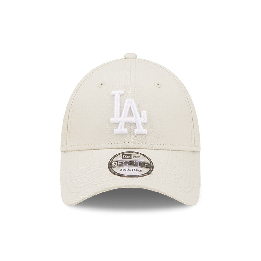 Šiltovka Los Angeles Dodgers, New Era, 9FORTY, Essential, béžová