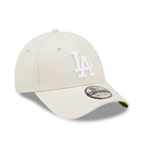 Šiltovka Los Angeles Dodgers, New Era, 9FORTY, Essential, béžová