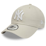 Šiltovka New York Yankees, New Era, 9TWENTY, essential, krémová