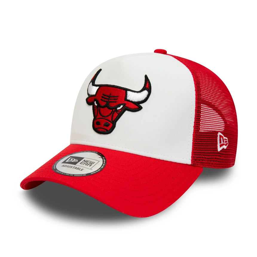 Čiapka Chicago Bulls, New Era, trucker, biela
