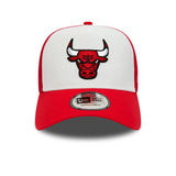 Čiapka Chicago Bulls, New Era, trucker, biela