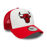 Čiapka Chicago Bulls, New Era, trucker, biela