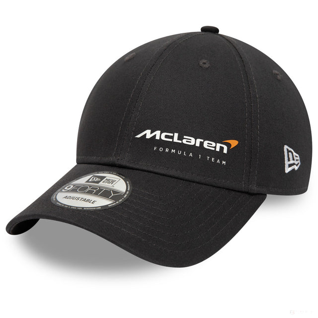 McLaren cap, New Era, 9FORTY, Flawless, antracit - FansBRANDS®