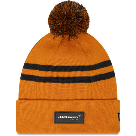 McLaren cap, New Era, polyana pom, papaya - FansBRANDS®