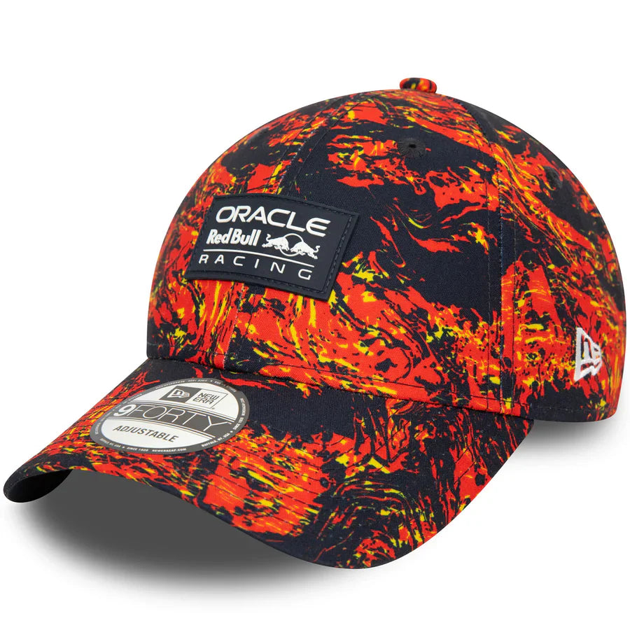 Zimná čiapka Red Bull, New Era, 9FORTY, AOP, viacfarebná