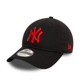 New York Yankees kšiltovka, červené logo, New Era, 9TWENTY, základná, čierna