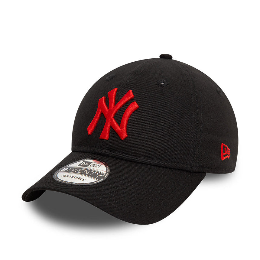 New York Yankees kšiltovka, červené logo, New Era, 9TWENTY, základná, čierna