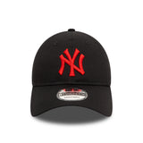 New York Yankees kšiltovka, červené logo, New Era, 9TWENTY, základná, čierna