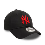 New York Yankees kšiltovka, červené logo, New Era, 9TWENTY, základná, čierna