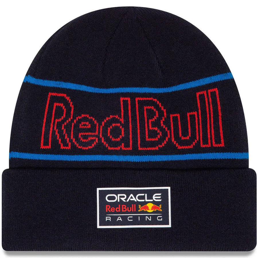Zimná čiapka Red Bull, NEW ERA, tím, modrá, 2024