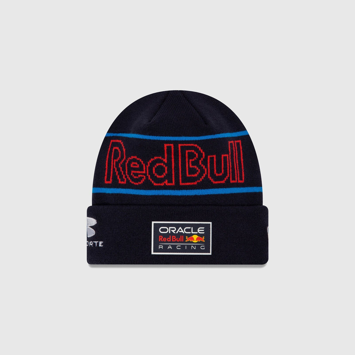 Zimná čiapka Red Bull, NEW ERA, Sergio Perez, tím, modrá, 2024