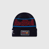 Zimná čiapka Red Bull, NEW ERA, Sergio Perez, tím, modrá, 2024
