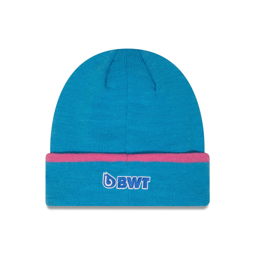 Čiapka Alpine Beanie, NEW ERA, manžeta Polyana, pre dospelých, modrá, 2024