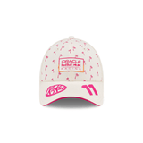 Zimná čiapka Red Bull, New Era, 9FORTY, Sergio Perez, Miami SE, biela