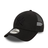 Šiltovka New York Yankees, trucker, New Era, 9FORTY, úplne čierna