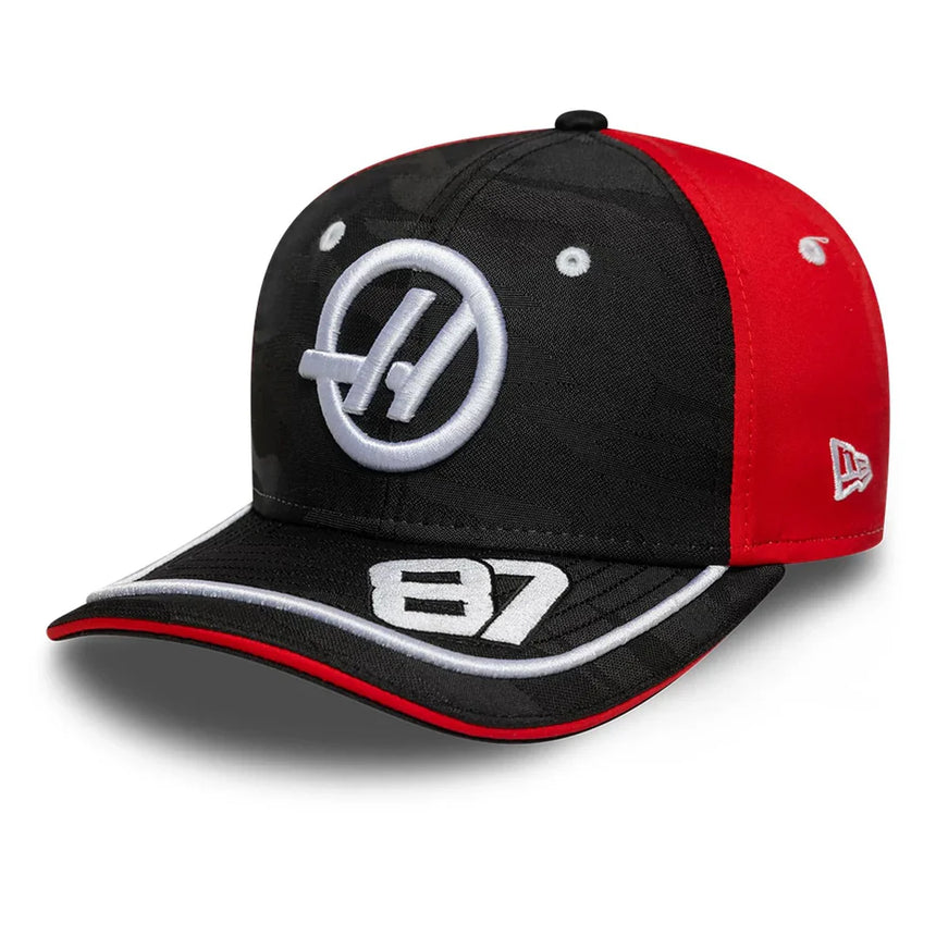 Haas F1 Baseballová čiapka, Detská, Oliver Bearman, New Era, 9SEVENTY SS, čierna 🔥