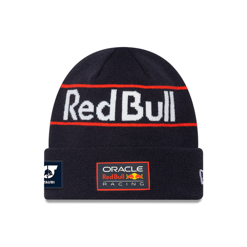 Red Bull Racing pletená čiapka, Max Verstappen, New Era, Modrá 🔥
