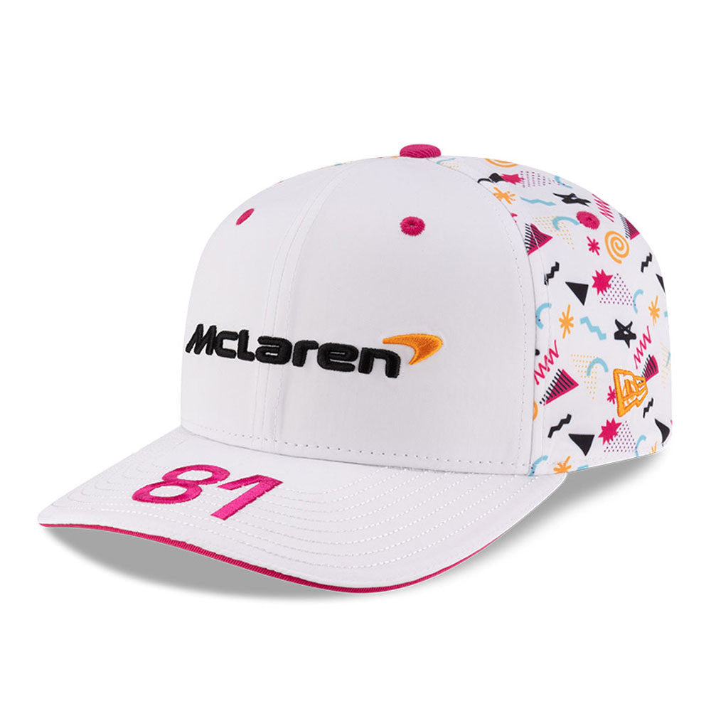 McLaren Baseball sapka, Miami, Oscar Piastri, New Era, 9SEVENTY SS, Fehér 🔥