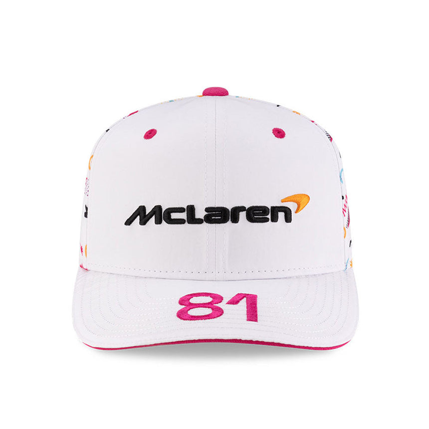 McLaren Baseballkappe, Japan, Oscar Piastra, New Era, 9SEVENTY SS, Weiß 🔥