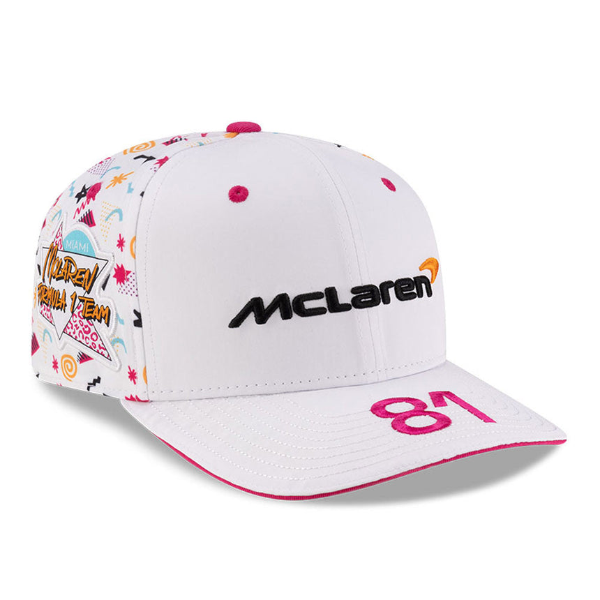 McLaren Baseballkappe, Japan, Oscar Piastra, New Era, 9SEVENTY SS, Weiß 🔥