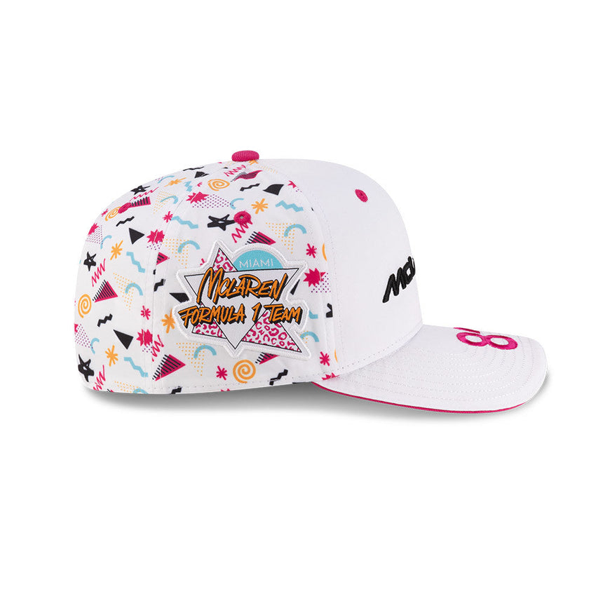 McLaren Baseballkappe, Japan, Oscar Piastra, New Era, 9SEVENTY SS, Weiß 🔥