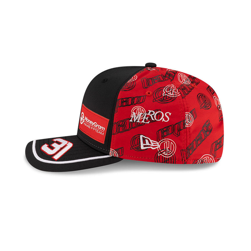 Haas F1 Baseballová čiapka, Japonsko SE, Esteban Ocon, New Era, 9SEVENTY, čierna 🔥